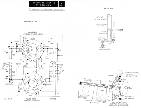 Qualitätssuper 52 SH813W; Siemens & Halske, - (ID = 153367) Radio