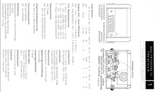 Qualitätssuper 52 SH813W; Siemens & Halske, - (ID = 153368) Radio