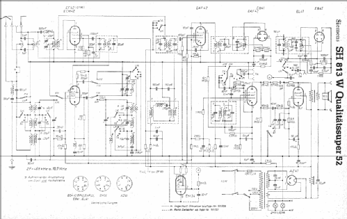 Qualitätssuper 52 SH813W; Siemens & Halske, - (ID = 6780) Radio