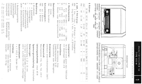 Qualitätssuper 54 832W; Siemens & Halske, - (ID = 153240) Radio