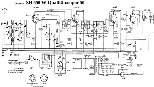 Qualitätssuper SH696W; Siemens & Halske, - (ID = 285421) Radio