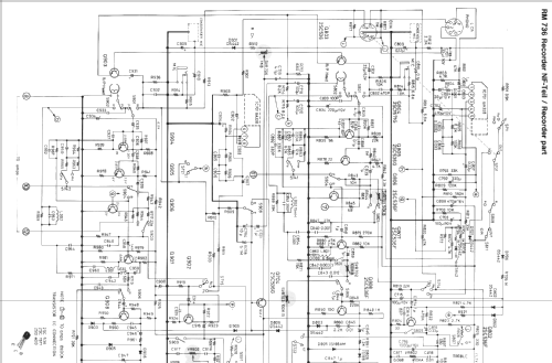 Radiorecorder RM736; Siemens & Halske, - (ID = 554065) Radio