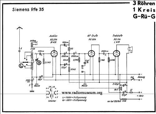 Rfe35; Siemens & Halske, - (ID = 41051) Radio