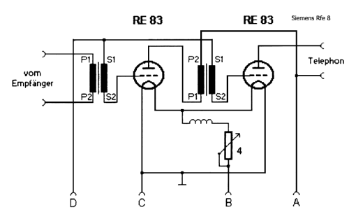 Rfv8a; Siemens & Halske, - (ID = 37058) Ampl/Mixer