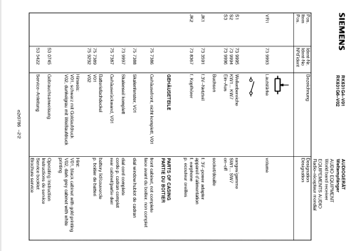 RK631; Siemens & Halske, - (ID = 2651144) Radio