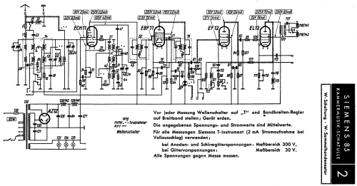 Kammermusik-Schatulle 85W; Siemens & Halske, - (ID = 171737) Radio