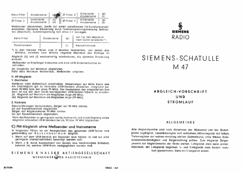 Schatulle M47; Siemens & Halske, - (ID = 37161) Radio