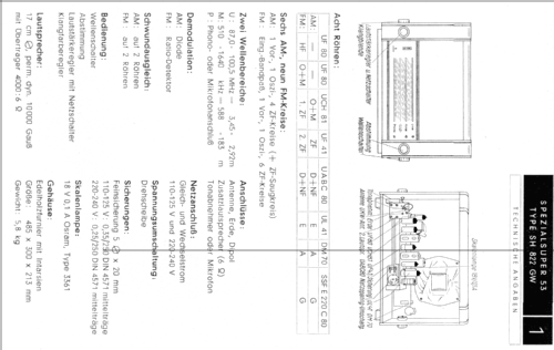 Spezialsuper 53 SH822GW; Siemens & Halske, - (ID = 153296) Radio
