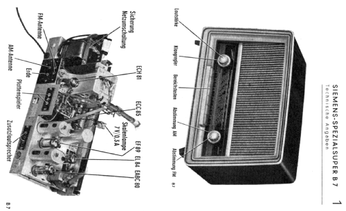 Spezialsuper B7; Siemens & Halske, - (ID = 1942282) Radio