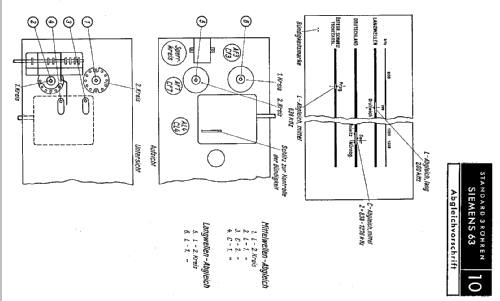 Standard 3 Röhren 63W; Siemens & Halske, - (ID = 1106374) Radio