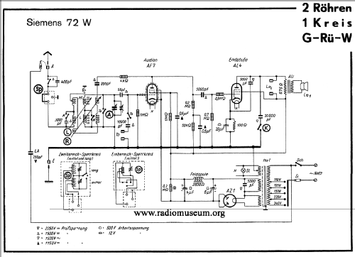 Standard 72W; Siemens & Halske, - (ID = 43243) Radio