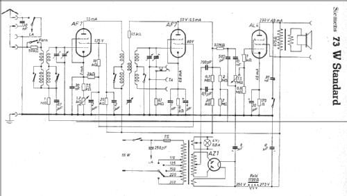 Standard 73W; Siemens & Halske, - (ID = 6687) Radio