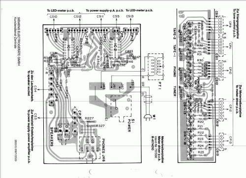 Stereo Amplifier RV-300; Siemens & Halske, - (ID = 1160517) Ampl/Mixer