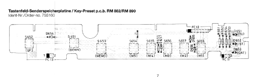 Stereo Radiorecorder RM890; Siemens & Halske, - (ID = 1042740) Radio