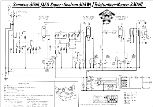 Super 36WL; Siemens & Halske, - (ID = 356374) Radio
