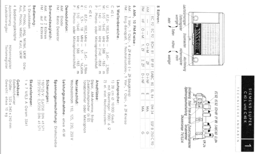 Super C40L; Siemens & Halske, - (ID = 153171) Radio