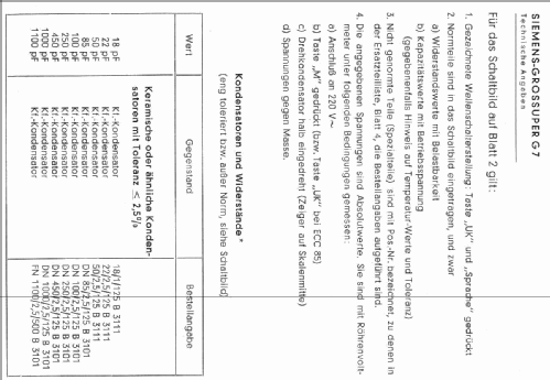 Super G7; Siemens & Halske, - (ID = 25030) Radio