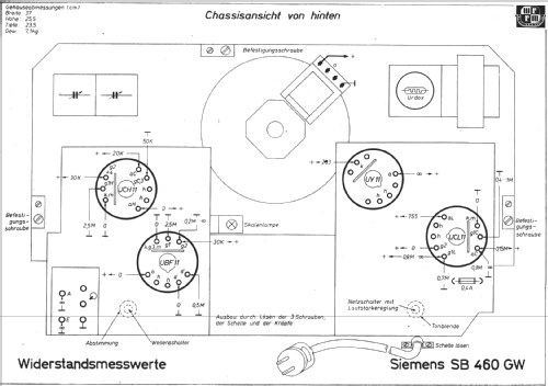 Super SB460GW; Siemens & Halske, - (ID = 257103) Radio