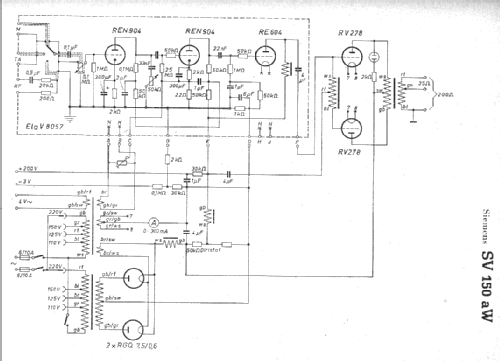SV150aW; Siemens & Halske, - (ID = 6839) Ampl/Mixer