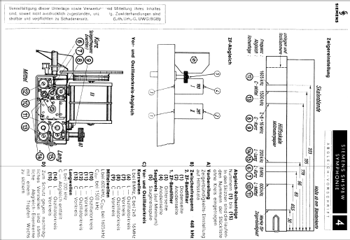 Symphonie SH598W; Siemens & Halske, - (ID = 1936560) Radio