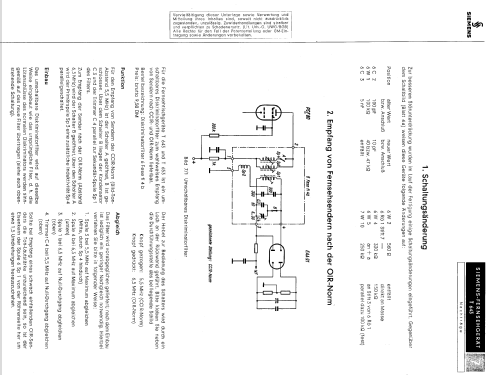 T643; Siemens & Halske, - (ID = 2100799) Television