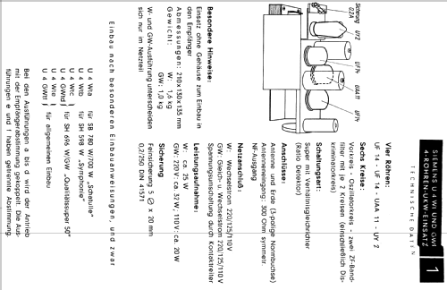 UKW-Einsatz U4GWt; Siemens & Halske, - (ID = 1672806) Converter