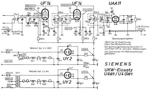 UKW-Einsatz U4GWt; Siemens & Halske, - (ID = 1685484) Converter