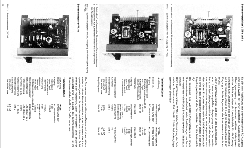 Variodyn-Vollverstärker V781d Best.Nr.C72392-A700-A111; Siemens & Halske, - (ID = 1675403) Ampl/Mixer