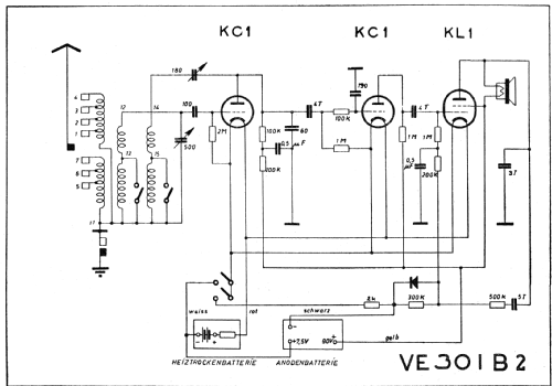 VE301B2; Siemens & Halske, - (ID = 1209083) Radio