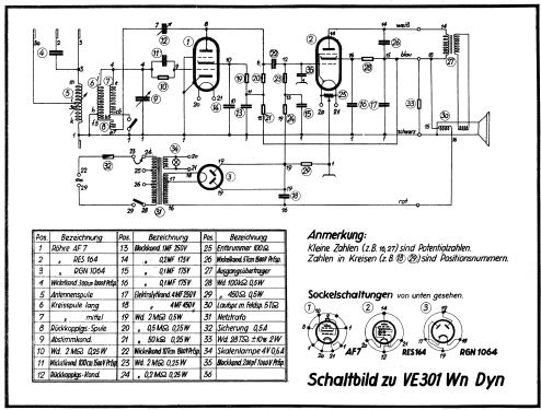 Volksempfänger VE 301 Dyn W ; Siemens & Halske, - (ID = 1350468) Radio