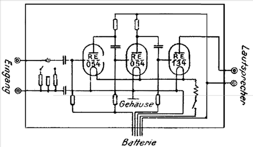 Volksverstärker Elv 74; Siemens & Halske, - (ID = 277817) Ampl/Mixer