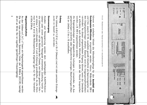 Vorverstärker 6SEla2154; Siemens & Halske, - (ID = 2309117) Ampl/Mixer