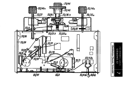 Zweiröhren-Luxus 52GLK; Siemens & Halske, - (ID = 180662) Radio