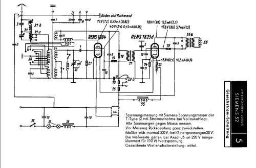 Zweiröhren-Luxus 52GLK; Siemens & Halske, - (ID = 180668) Radio