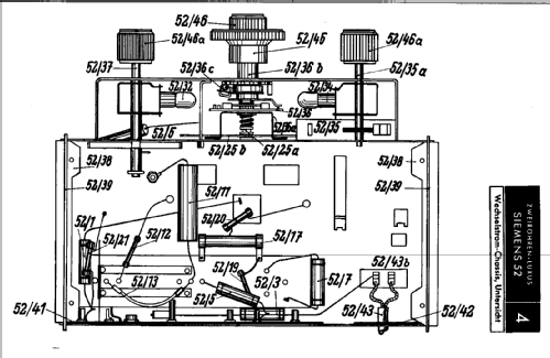 Zweiröhren-Luxus 52WLK; Siemens & Halske, - (ID = 180672) Radio