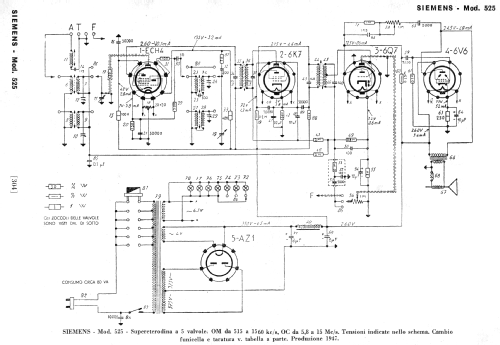 S525; Siemens Italia; (ID = 261976) Radio