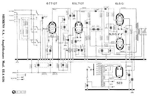 ELA-616; Siemens Italia; (ID = 979808) Ampl/Mixer