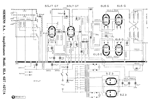 ELA-627; Siemens Italia; (ID = 979806) Ampl/Mixer