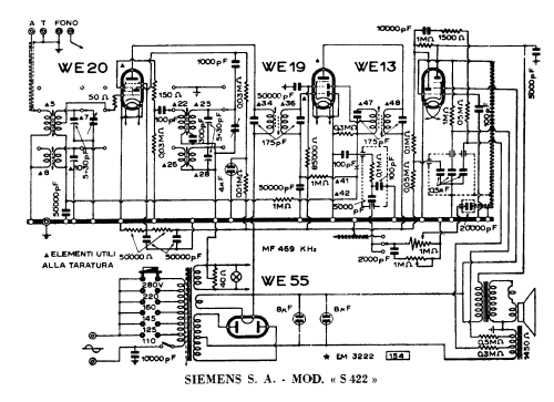 S422; Siemens Italia; (ID = 621261) Radio
