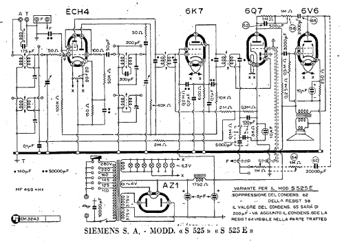 S525; Siemens Italia; (ID = 1331956) Radio