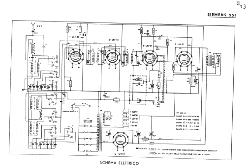 S551; Siemens Italia; (ID = 235741) Radio