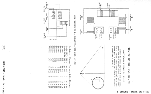 S552; Siemens Italia; (ID = 262057) Radio