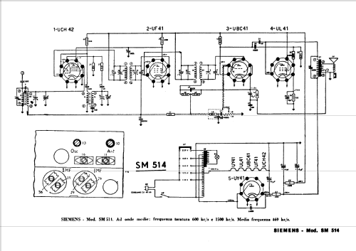 SM514; Siemens Italia; (ID = 732468) Radio