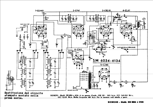 SM6134; Siemens Italia; (ID = 732474) Radio