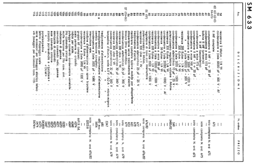 SM633; Siemens Italia; (ID = 580271) Radio