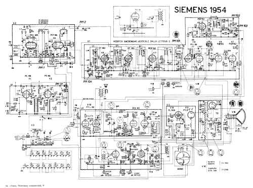 Televisore 1954; Siemens Italia; (ID = 2858045) Fernseh-E