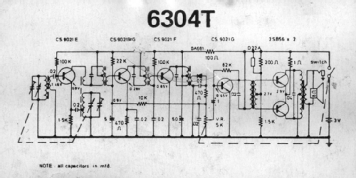 Star Transistor 6304T; Siera; Belgien (ID = 1823884) Radio