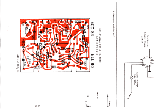 Stereo-Musiktruhe Ch= 27506; Silva Tonmöbel, (ID = 671302) Radio