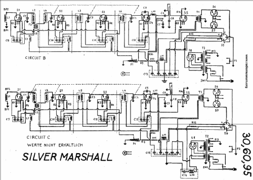 60 ; Silver - Marshall; (ID = 21497) Radio