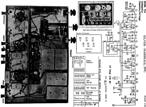 714-677 B ; Silver - Marshall; (ID = 609885) Radio